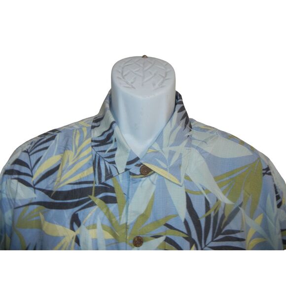 Tommy Bahama Silk Shirt Men Size XXL Hawaiian Camp Floral Print Tropical Print - Picture 3 of 9